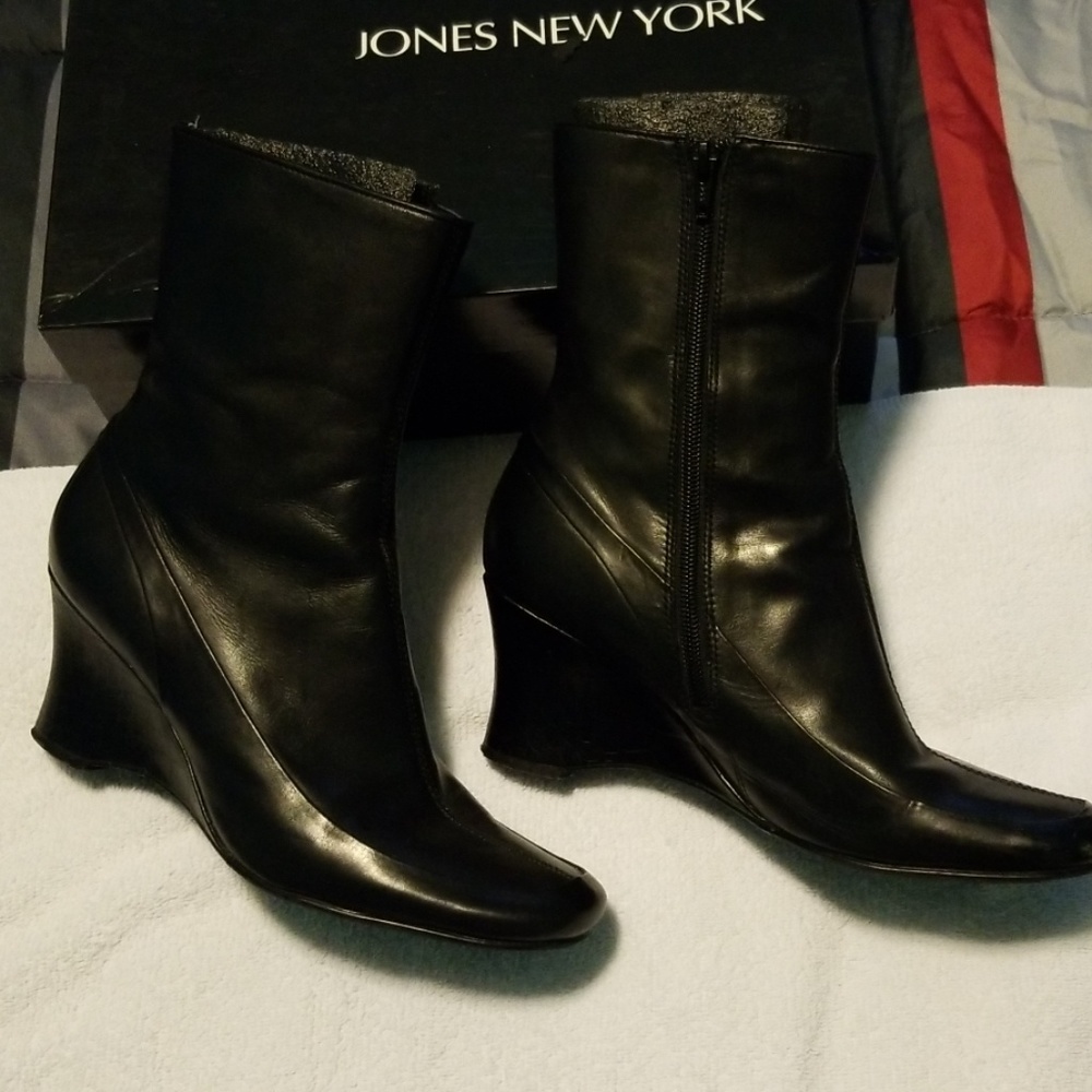 Jones New York Wedge Boots